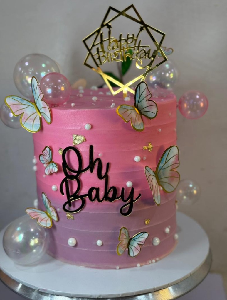 3-Layers Cake (6, Butter Cream)